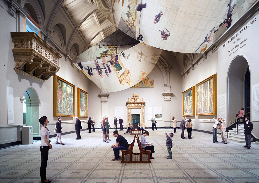 Campaign for V&A Exhibition Road Quarter by dn&co. — BP&O