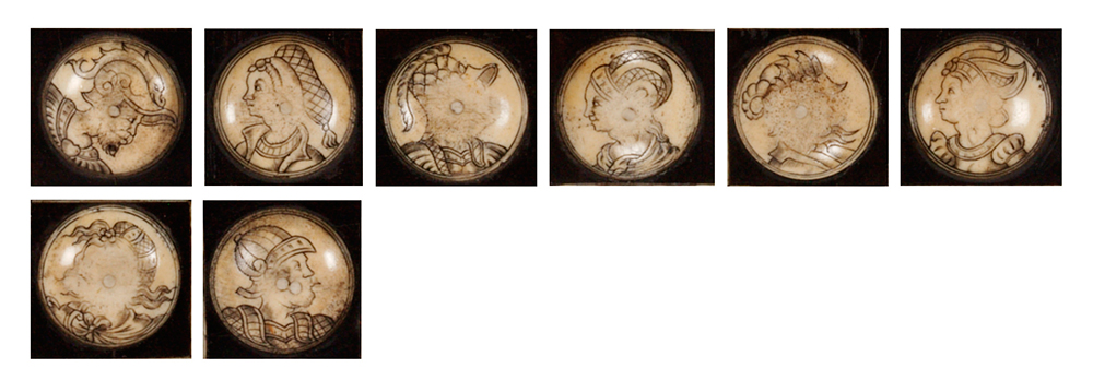 The eight roundels – 8 details combined to form a single image