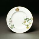 Bone china piatto di porcellana, circa 1897. Museo n. Circ.70-1970.