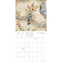 French Rococo 2025 calendar