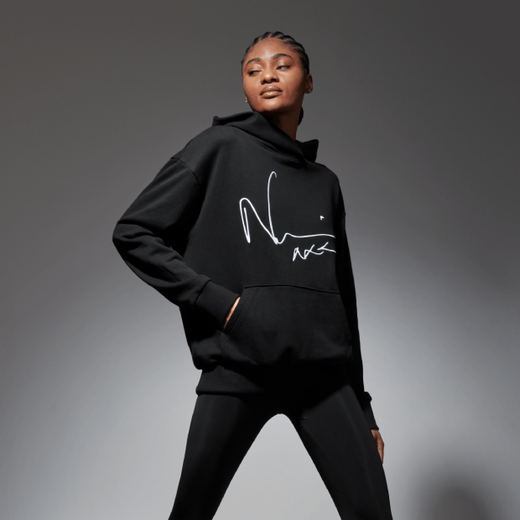 NAOMI: In Fashion oversized hoodie by BOSS | Clothing | V&A Shop