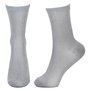 Sparkly silver socks