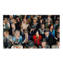 A jigsaw puzzle featuring the photograph of a crowd of people.