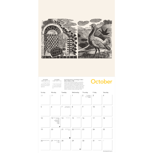 Eric Ravilious 2025 calendar