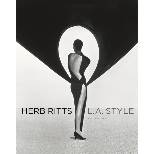 A book cover featuring a black and white photograph of a model wearing a black dress.