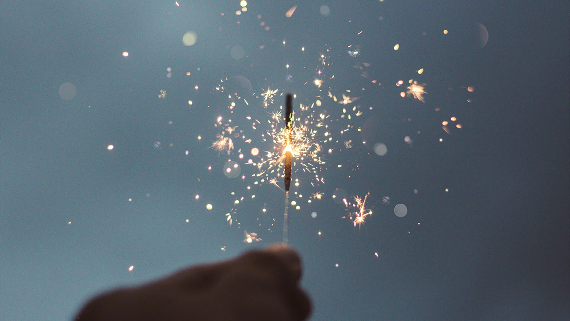 A sparkler