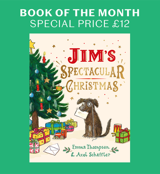 The Jim's Spectacular Christmas V&A book in its new red paperback edition.